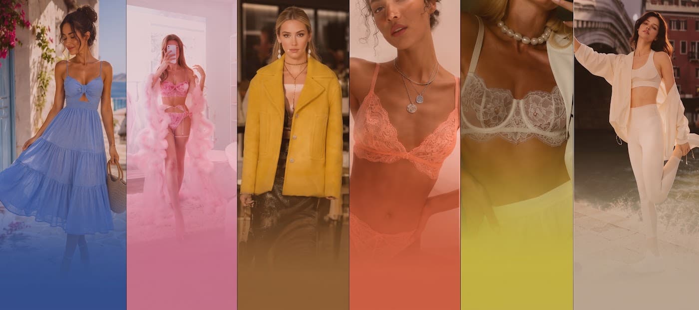 As seis cores do Verão 26/27 em looks